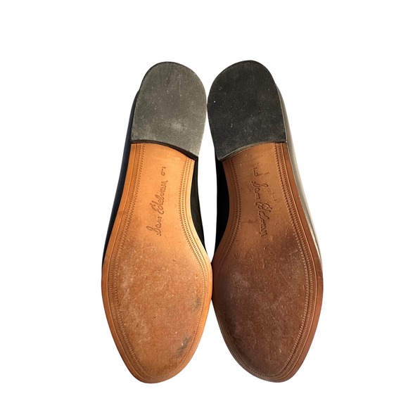 Sam Edelman Loraine Leather Bit Loafers Size 9 M Black Gold Hardware Classic - Picture 10 of 10